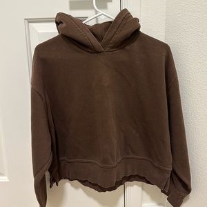 Zara brown hoodie, size m